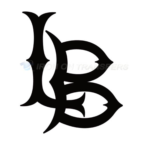 Long Beach State 49ers Iron-on Stickers (Heat Transfers)NO.4805